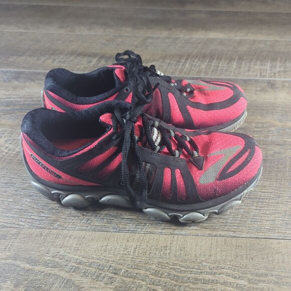 Brooks PureFlow 2 Womens Pink Black Running Shoes Size 6.5 B Pure Flow - Picture 2 of 12